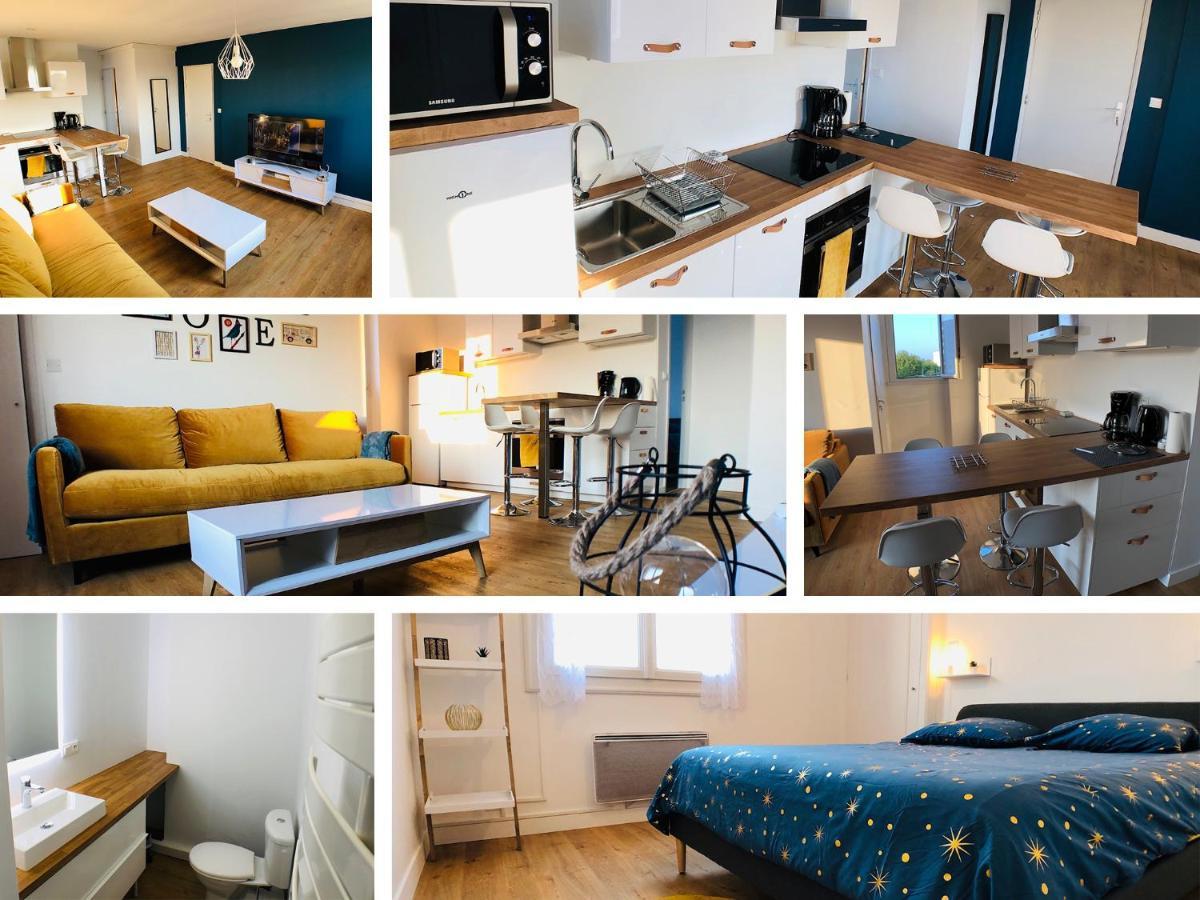 Charmant Appartement 1-4 Personnes, Proche Centre Avec Parking 南特 外观 照片