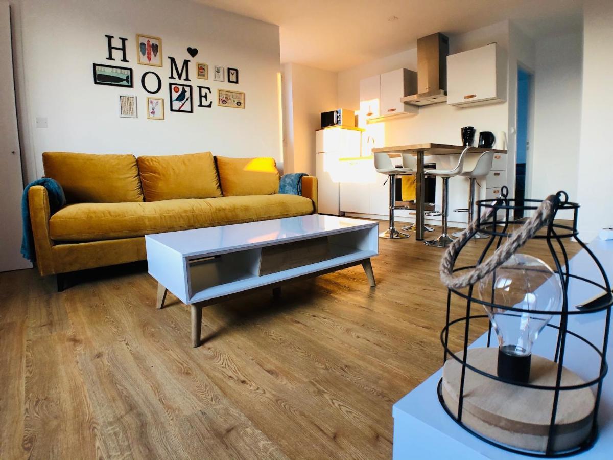 Charmant Appartement 1-4 Personnes, Proche Centre Avec Parking 南特 外观 照片
